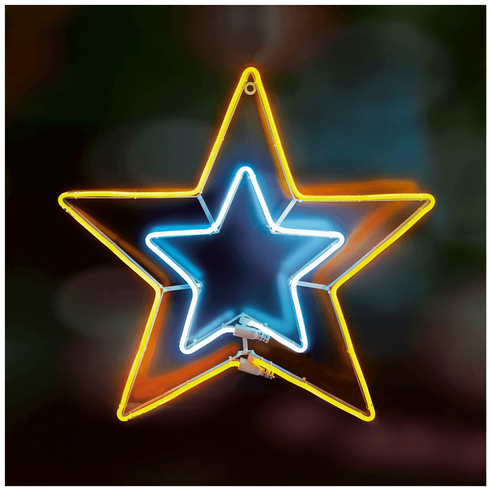 home Dekorativna rasvjeta, LED neonska figura, zvijezda - NEON 3 slika 1