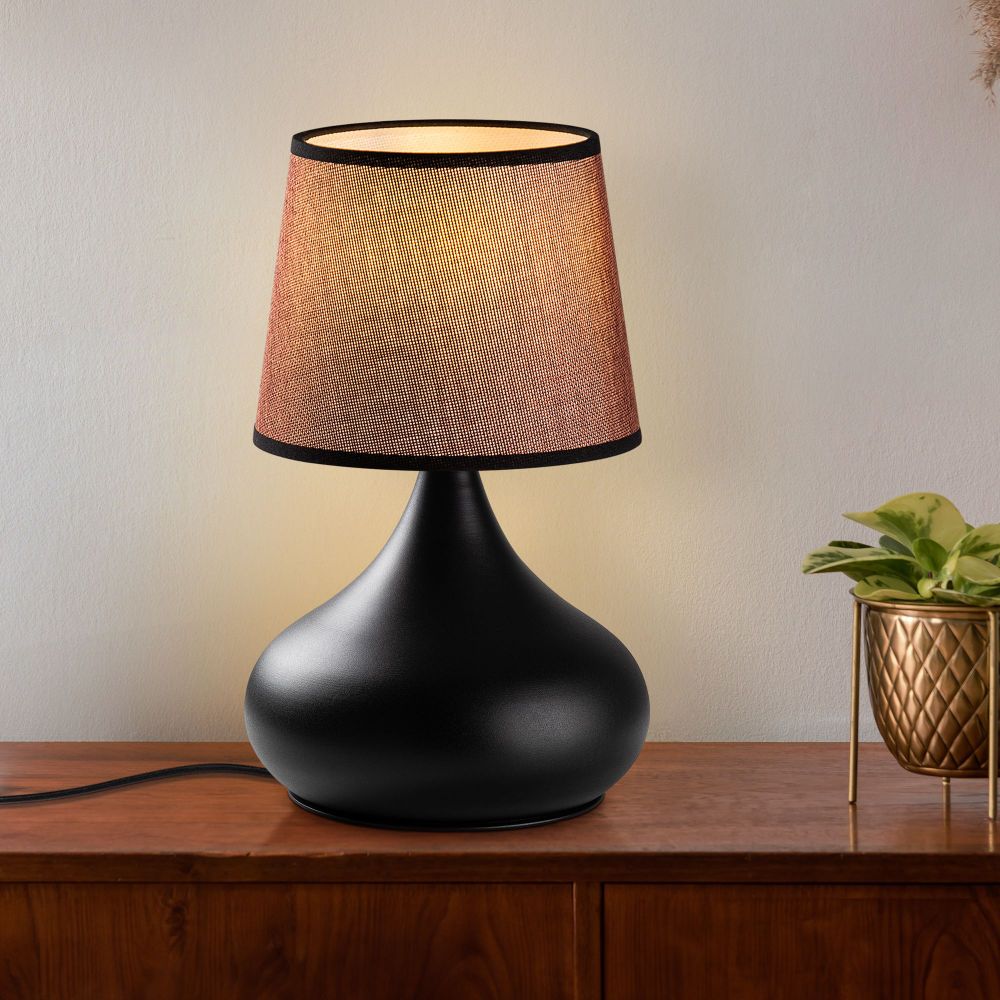 Bulbe - 15461 Crna-Smeđa Stolna Lampa slika 1
