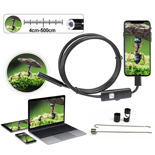 HD Endoskop kamera za Android i PC LWD crna slika 1