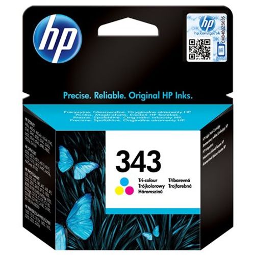 HP Nr343 ink 7ml color DJ5740 6540 C8766EE#BA3 slika 1