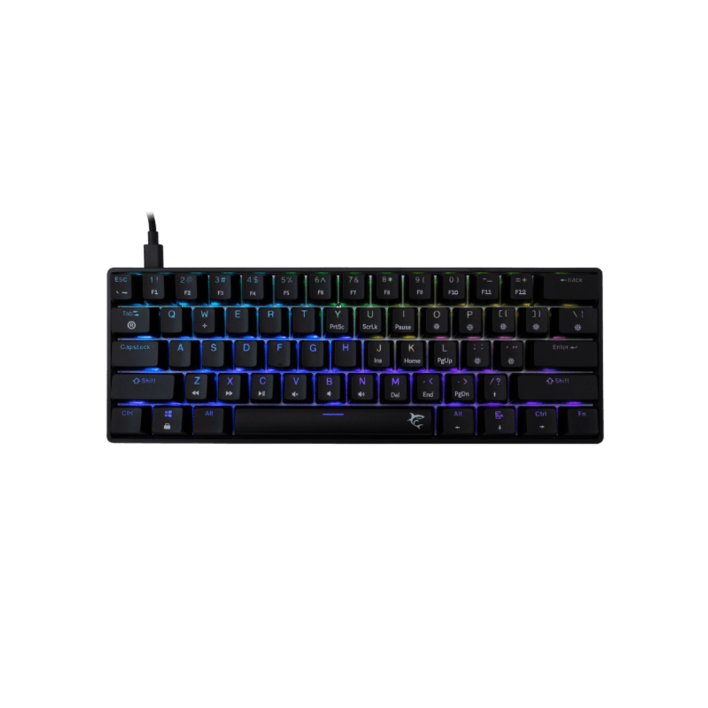 WHITE SHARK Mehanička tastatura GK-004121 SHINOBI-2 / US, plavi prekidači slika 2