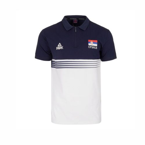 Polo Majica Peak Srbija Kss 2410 Navy/White slika 1