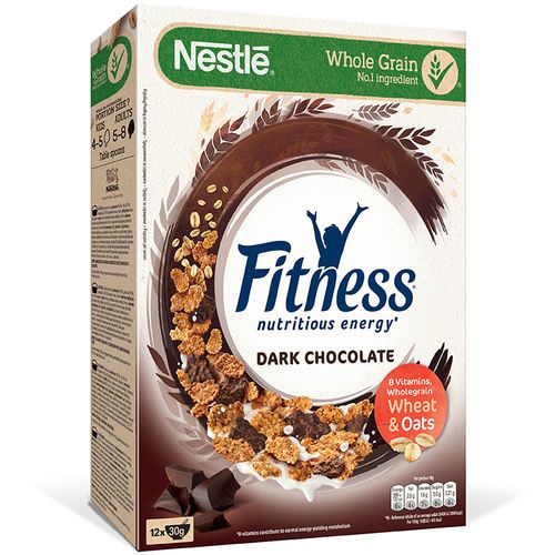 NESTLÉ FITNESS Dark Chocolate žitne pahuljice 375g slika 1