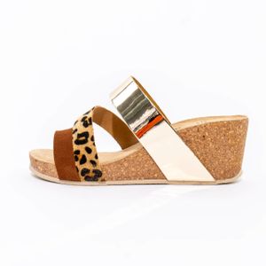 Vesna Anatomske papuče Tricolor, Leopard