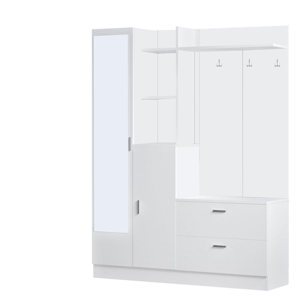 Hall stand Dd5-W - Bijela boja slika 5