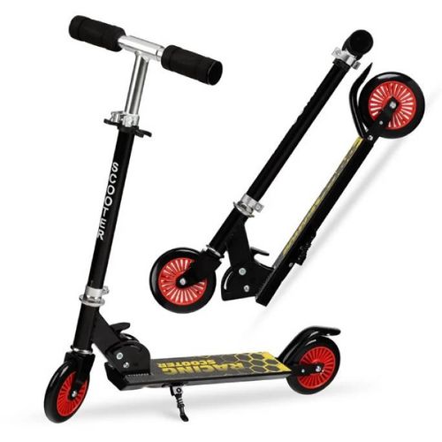 Qkids Flo Trotinet Za Decu Aluminium Black slika 2