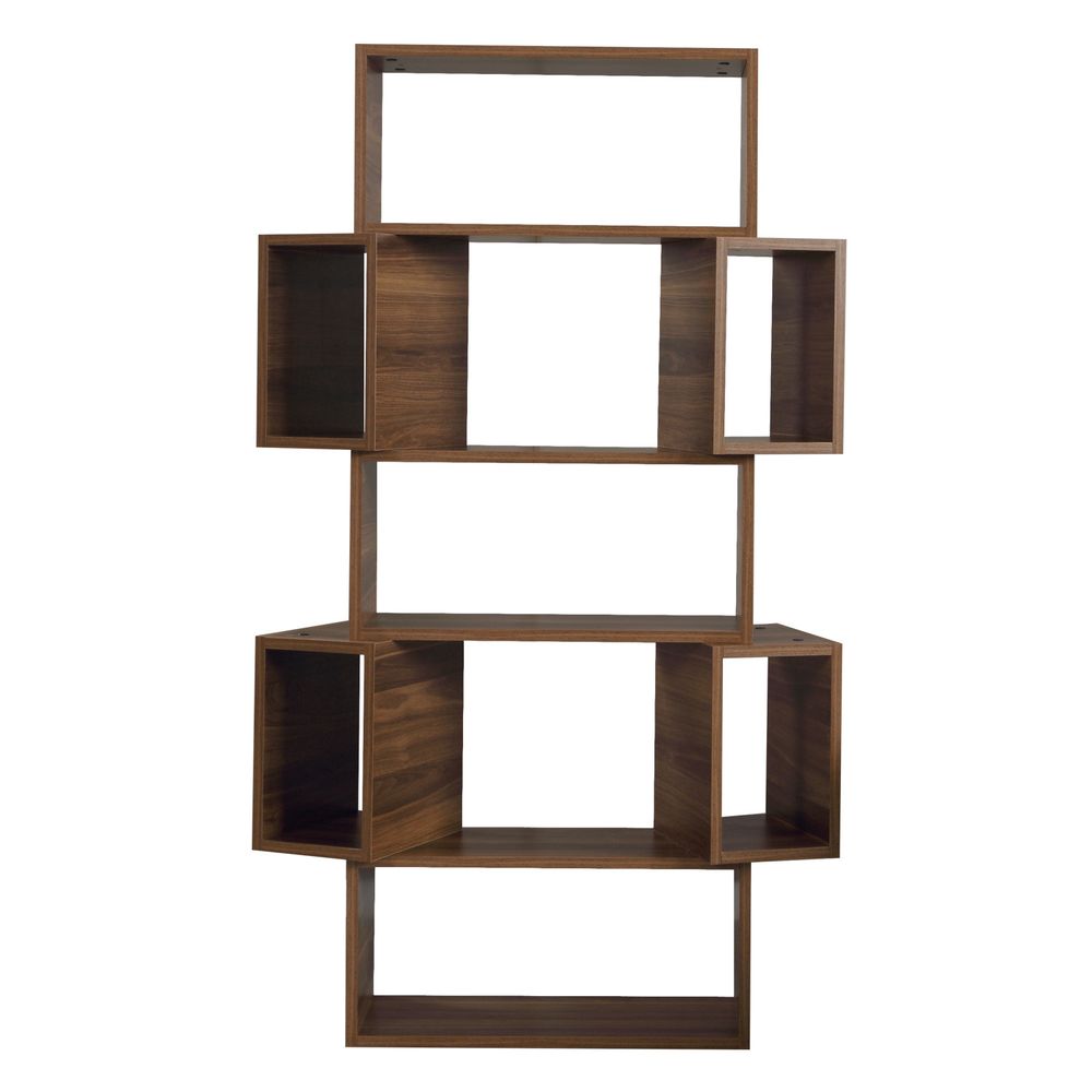 Ormar za knjige od orahovine 'Box Walnut' slika 4