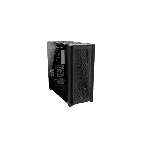 Kućište CORSAIR 5000D AIRFLOW Mid-Tower ATX kaljeno staklo bez napajaja crna slika 1