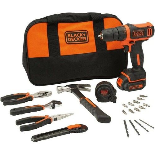 Black & Decker  AKU BUŠILICA – SET TORBA slika 1