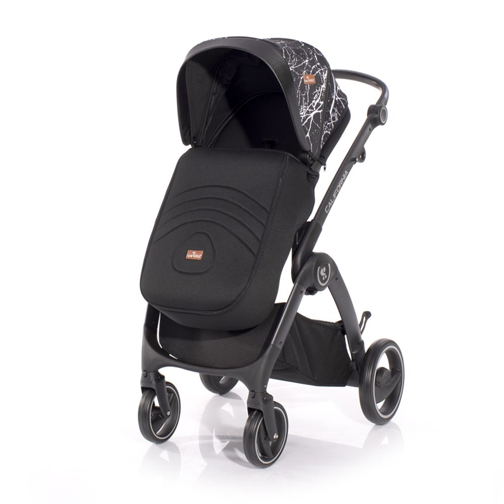 Lorelli Kolica za bebe California, Black Marble slika 5
