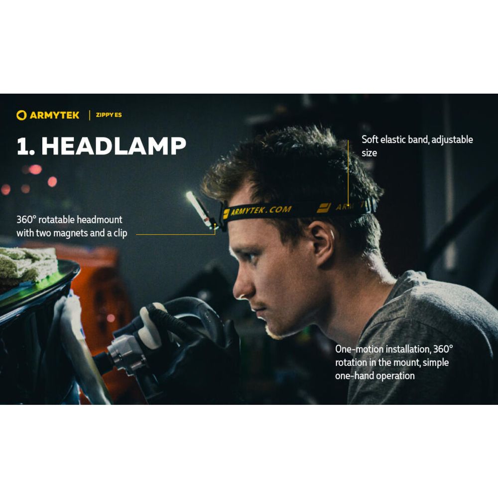 Armytek Baterijska lampa Zippy ES, Plava slika 14