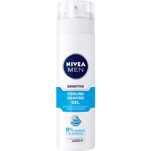 NIVEA MEN SENSITIVE COOLING Gel za brijanje za osjetljivu kožu slika 1