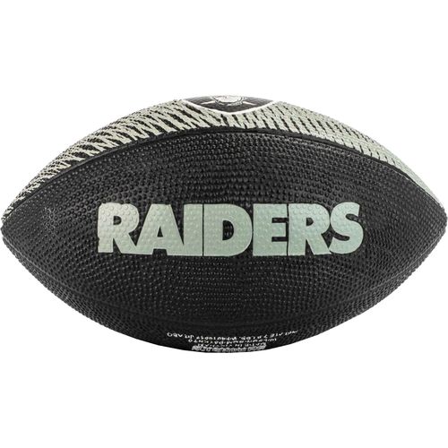 Wilson nfl team tailgate las vegas raiders jr ball wf4010017xbjr slika 3