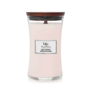 WOODWICK CLASSIC LARGE, svijeća mirisna Sheer Tuberose 