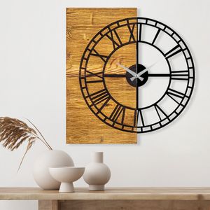 Wallity Ukrasni drveni zidni sat, Wooden Clock 10