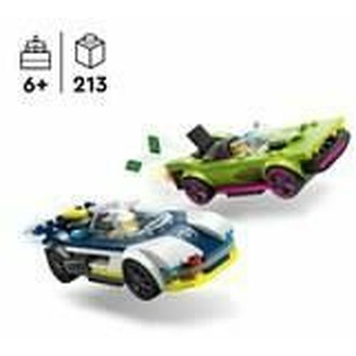 Playset Lego 60415 Police Car and Power Sport Car slika 6