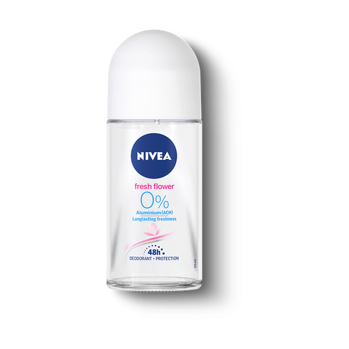 NIVEA Fresh Flower 0% Aluminium dezodorans roll-on 50ml slika 1