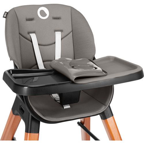 Lionelo Hranilica 4u1 MONA BLACK ONYX  (6m+/visoka hranilica do 15kg/niska stolica do 25kg/barska stolica do 75kg) slika 8