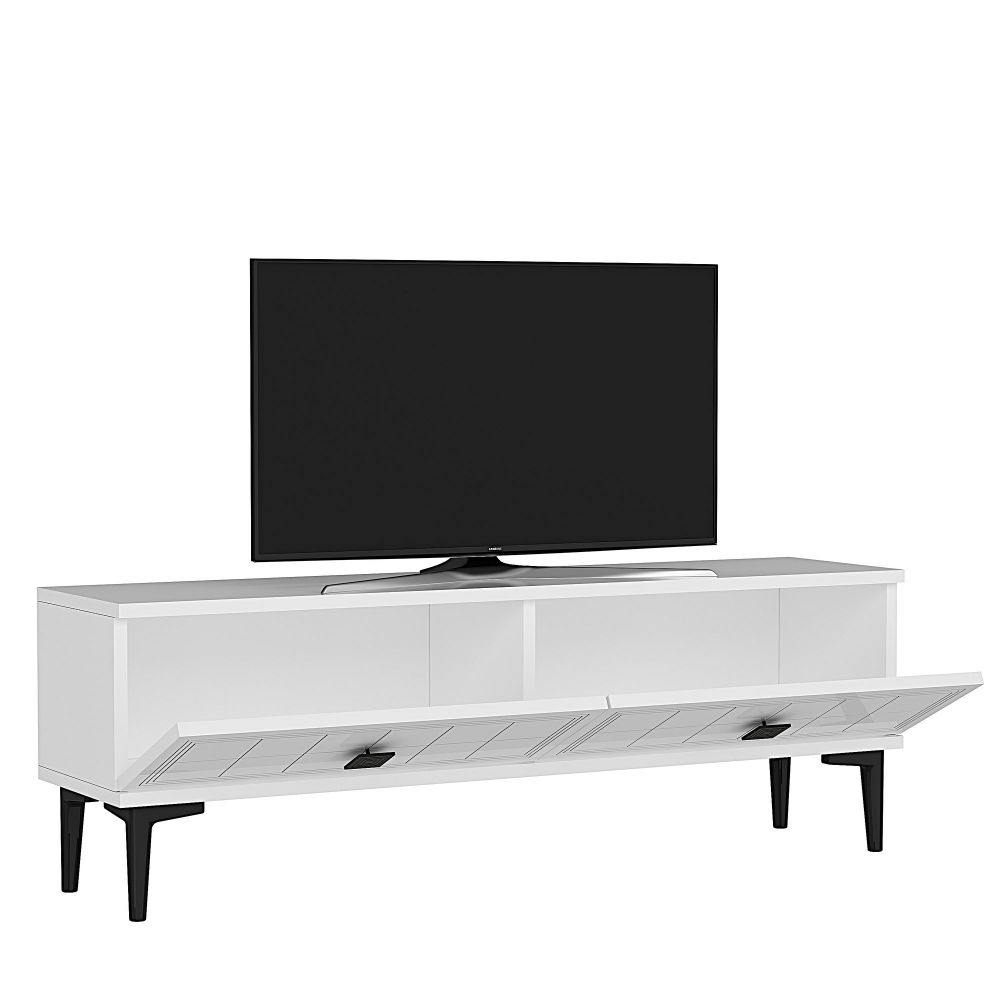 TV Stalak Yuka 120 u Bijeloj Boji slika 5