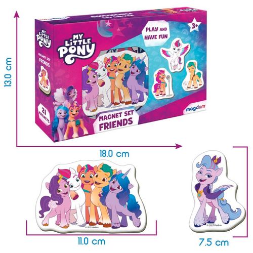 My Little Pony Friends set magneta rozi slika 3