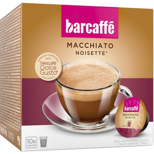 Barcaffe Kapsule Dolce gusto Macchiato Noisette, 10 kapsula slika 1