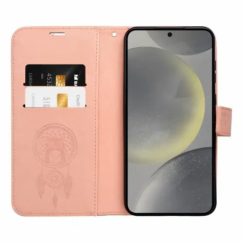 MEZZO Book case preklopna torbica za SAMSUNG GALAXY A55 5G dream catcher peach fuzz slika 2