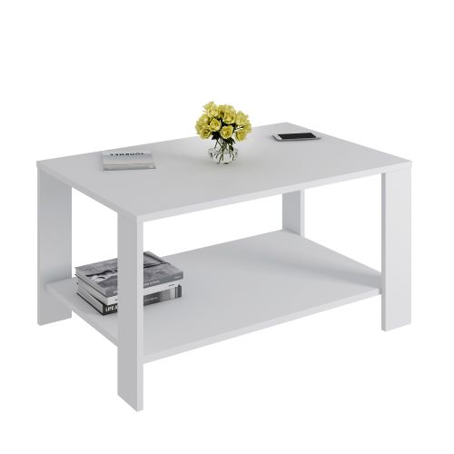 Midi Orta - White White Coffee Table slika 4