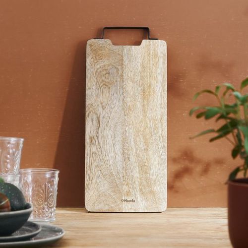 Daska za sečenje SOSER MANGO 41x18cm - Natural - HML slika 2