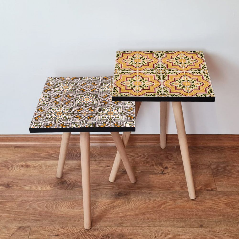 Nesting stolovi 2Shp410 - (2 komada) - boje: više boja slika 1
