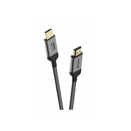 SWISSTEN kabel HDMI 2.0, 60Hz, 18GB/s, 4K, do 21:9, 2m, pozlaćeni konek, crni slika 3