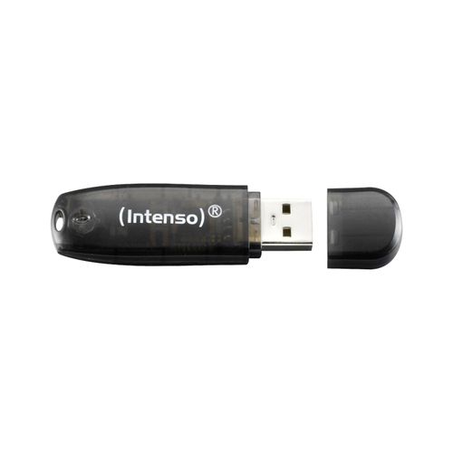 Intenso 16GB Rainbow Line USB 2.0 memorijski stick - crni slika 2