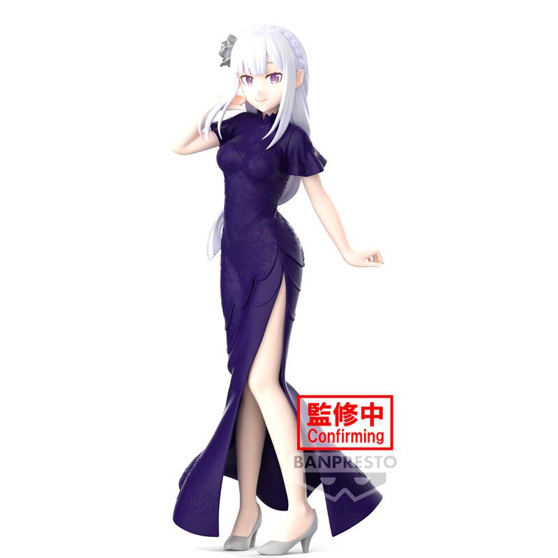 BANPRESTO Re:Zero Starting Life in Another World Glitter & Glamours Emilia figure 24cm image