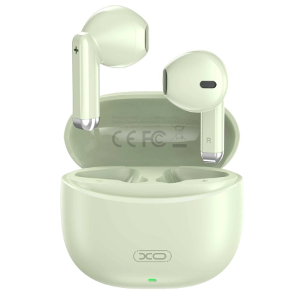 XO TWS Yu Jing Bluetooth Slušalice sa mikrofonom X33, Green slika 1