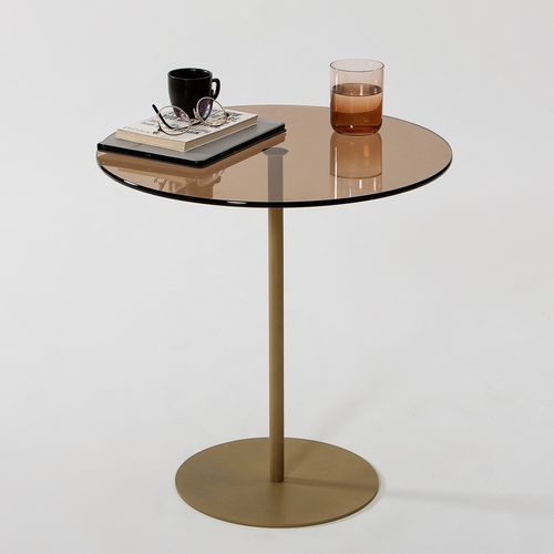 Woody Fashion Bočni stol, Chill-Out - Gold, Bronze slika 3