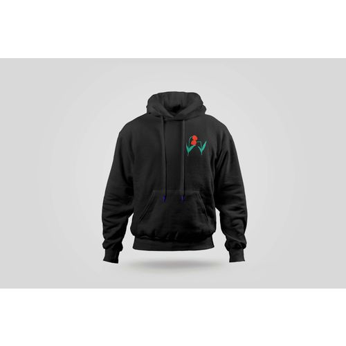 2 Kitice hoodie crna slika 2