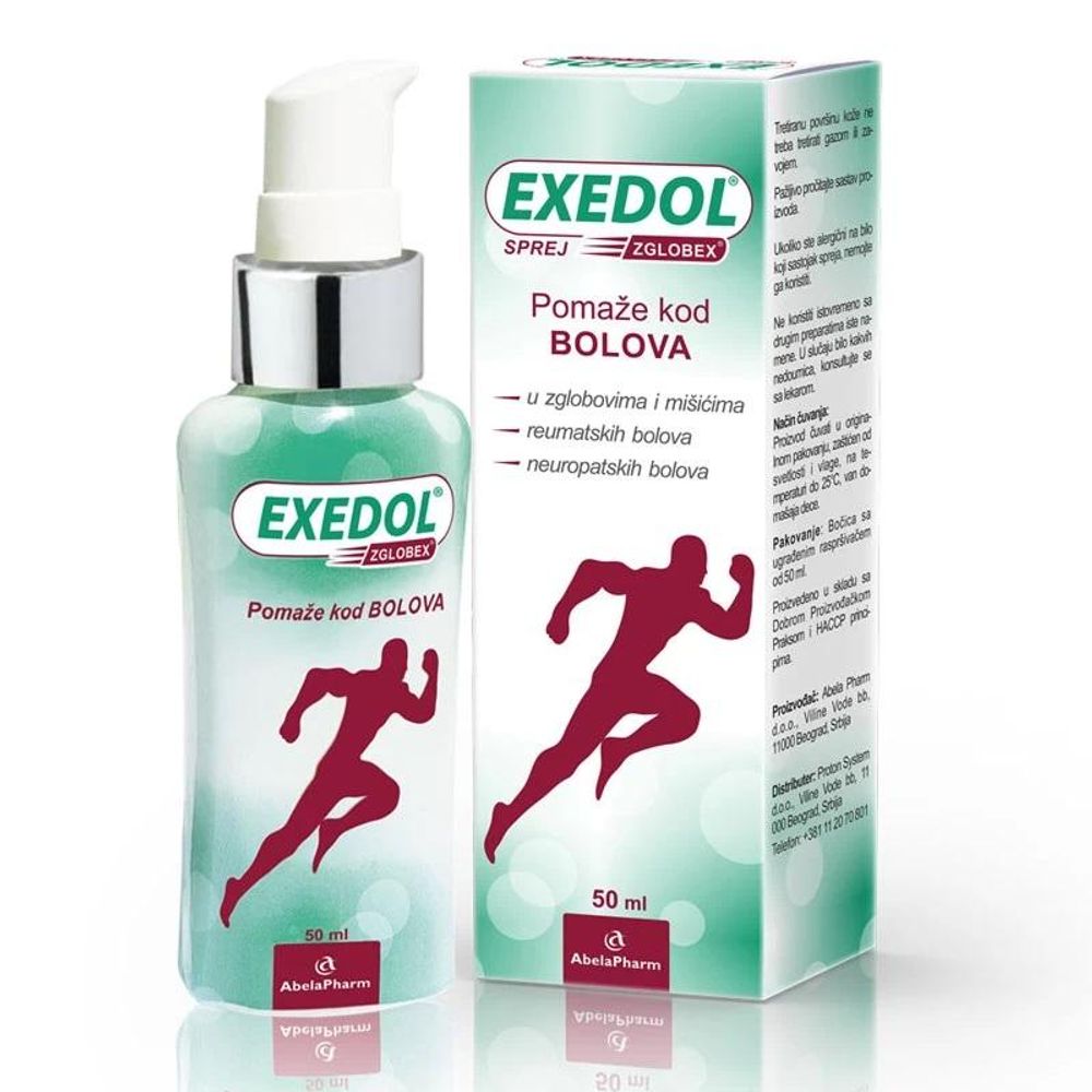 EXEDOL ZGLOBEX SPREJ 50ML slika 1