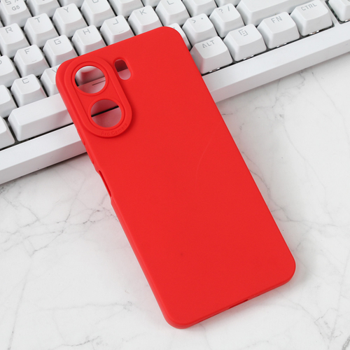 Maska Silikon Pro Camera za Xiaomi Redmi 13C crvena slika 1