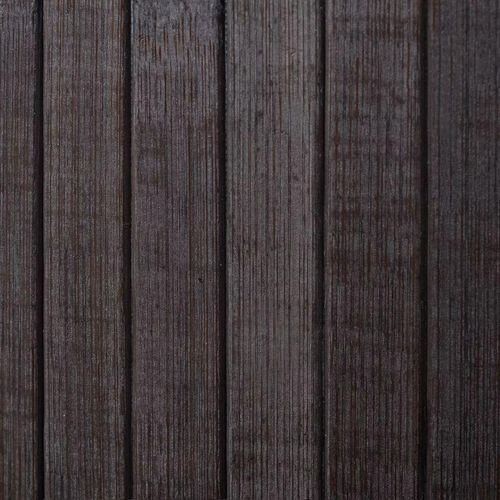 Paravan od Bambusa Tamno Smeđi 250x165 cm slika 3
