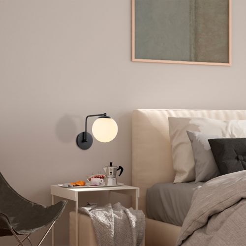 Daisy-147-A Black Wall Lamp slika 1