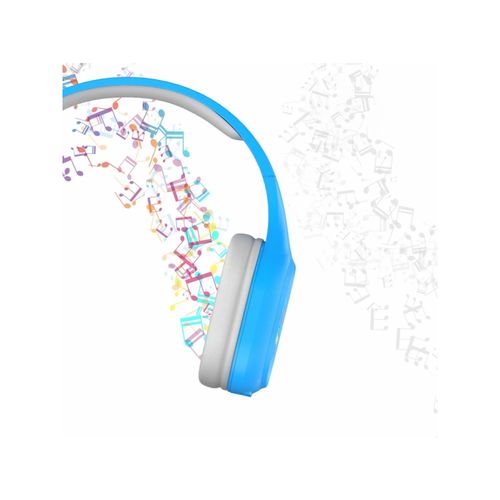 MANTA slušalice + mikrofon, za djecu i mlade, BT, naglavne, plave HDP802BL slika 6
