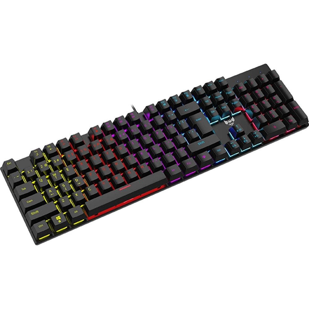 Mehanička gaming tipkovnica BYTEZONE Dozer RGB / plava sklopka / makro / Anti-Ghosting (crna) slika 2