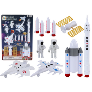 Set svemirskih figura - Astronauti, Rakete - 11 komada