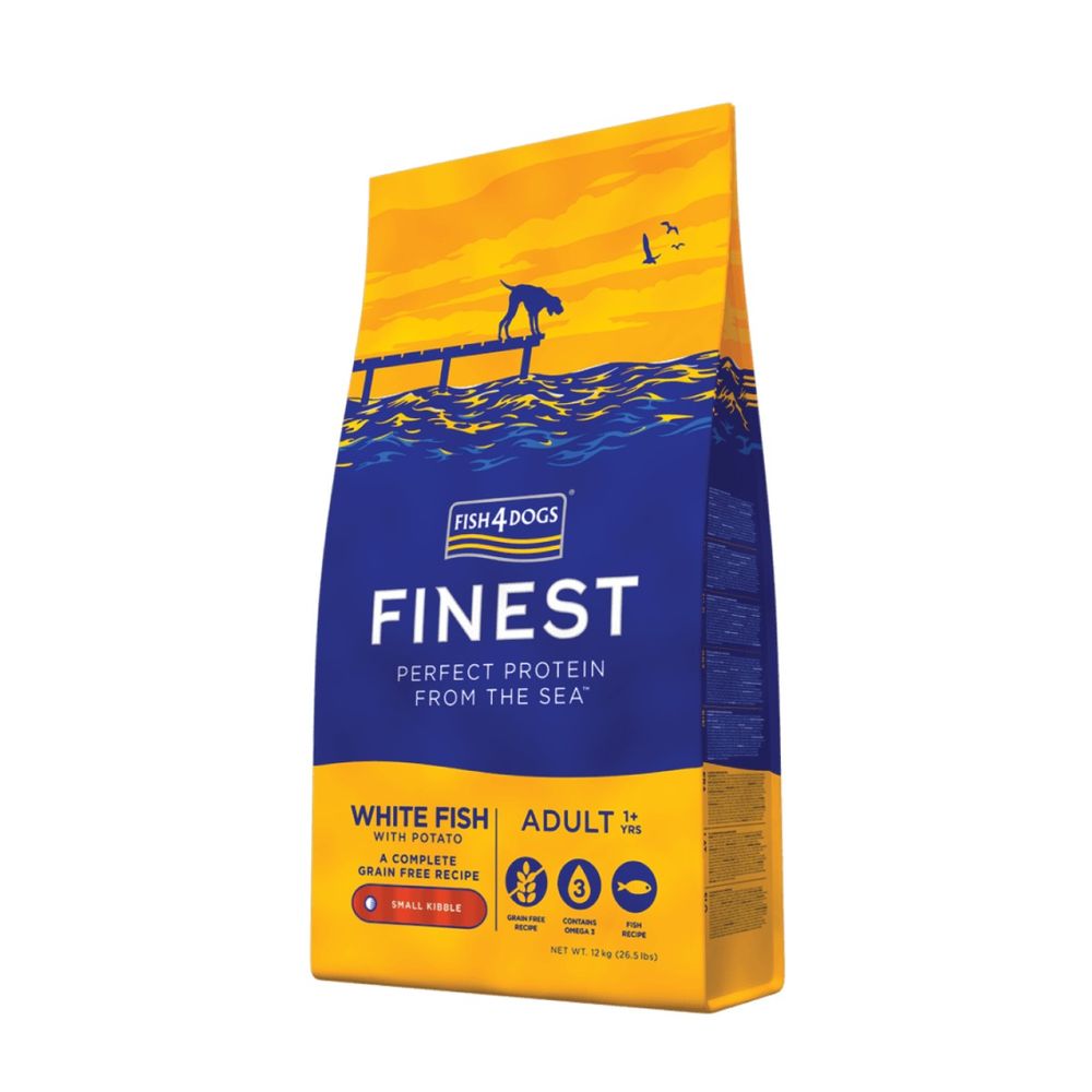 FISH4DOGS Finest Adult large bijela riba s krumpirom 12 kg slika 1