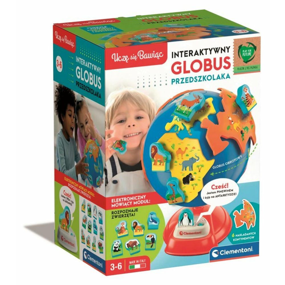 Interaktivni globus za predškolce clementoni 50757 slika 4