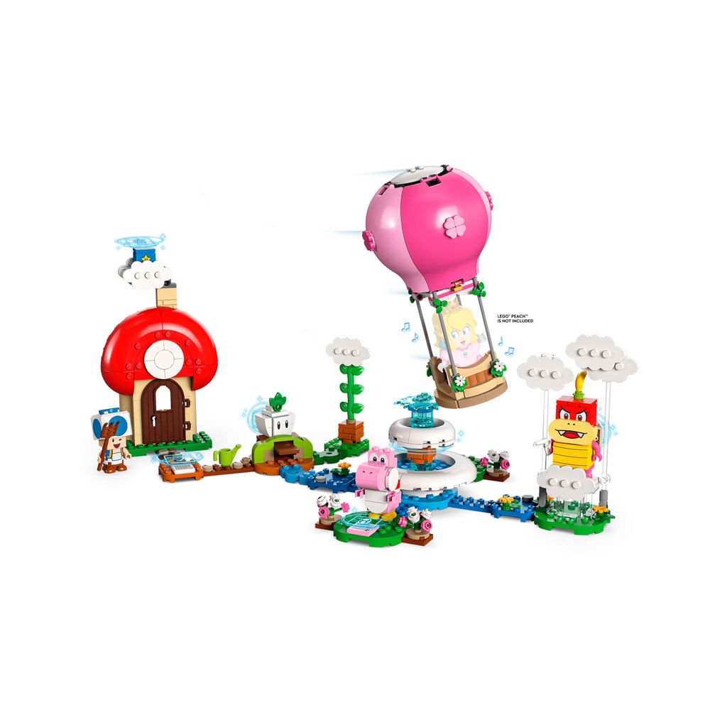 LEGO 71419 Peach's Garden Balloon Ride set za proširenje slika 5