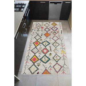 W1024 - Multicolor Multicolor Carpet (60 x 100)