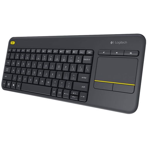 Logitech K400 Plus Wireless Touch Keyboard Black, US slika 2