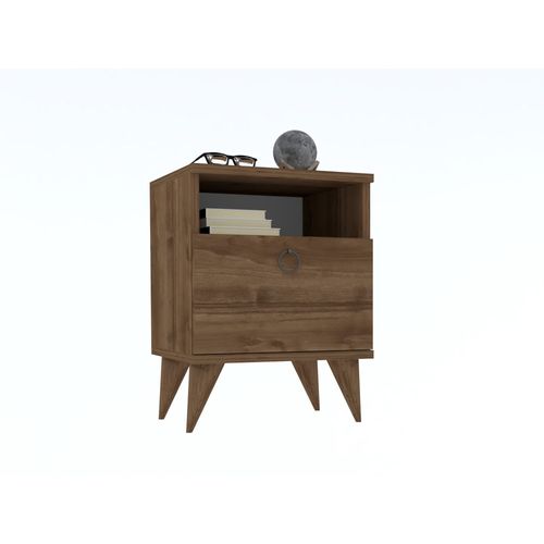 Barlo - Walnut Walnut Nightstand slika 2