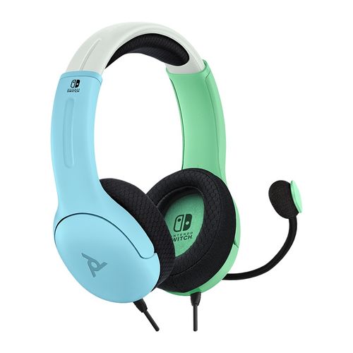 PDP Nintendo Switch Wired Headset LVL40, plava/zelena slika 4