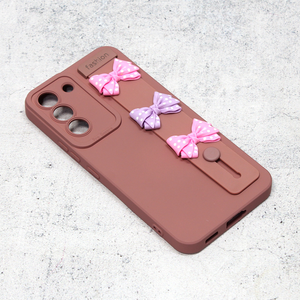 Torbica Bow za Samsung S901B Galaxy S22 roze